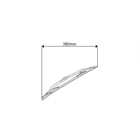 LAMELA STERGATOR 380mm WBU038