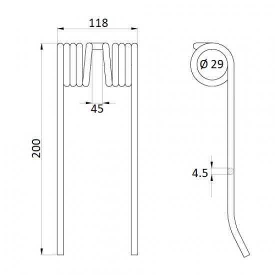GHEARA ELASTICA  PICK-UP 525MA74528