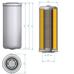 Filtru hidraulic RE205726