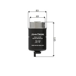 Filtru combustibil RE537159