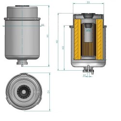 FILTRU MOTORINA RE541922