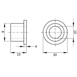 BUCSA EXTERIOARA CUTIT 3mm 102993