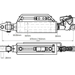 Tirant central hidraulic 20925004