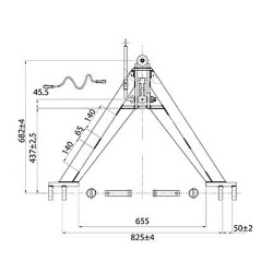TRIUNGHI DE CUPLARE BLACKLINE TL150679KR