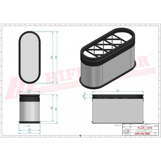 Filtru aer SA16402