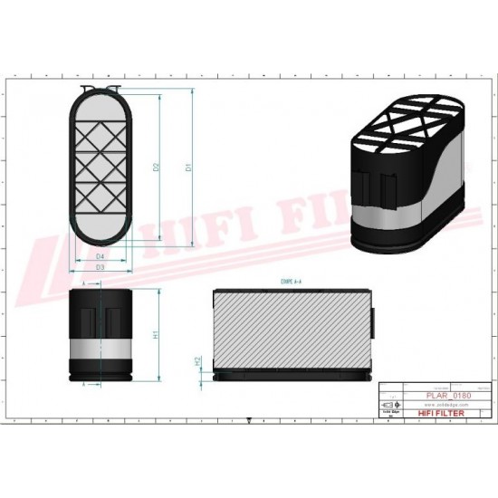 Filtru aer SA16460