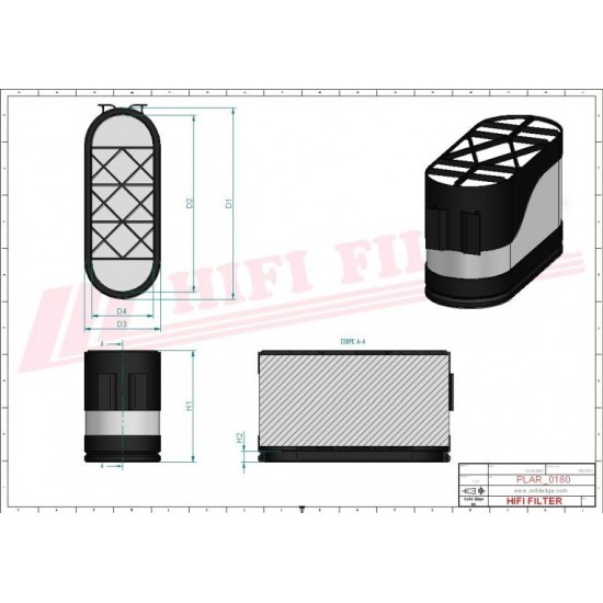 Filtru aer SA16472