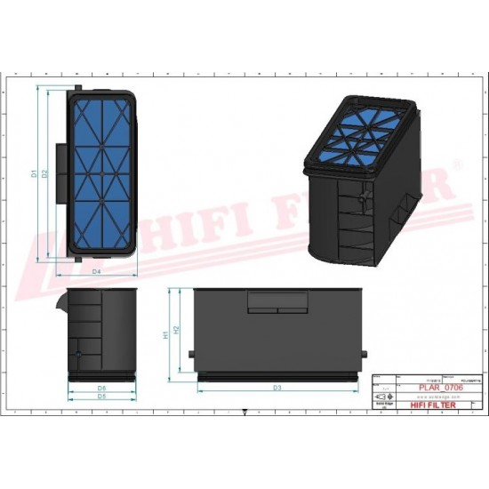 Filtru aer SA16773