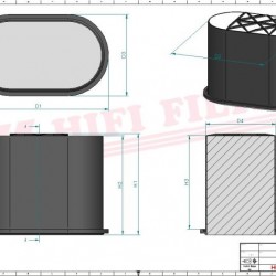 Filtru aer SA16804