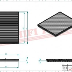 Filtru habitaclu SC60039