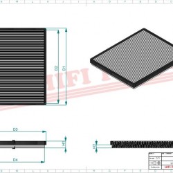 Filtru habitaclu SC60094