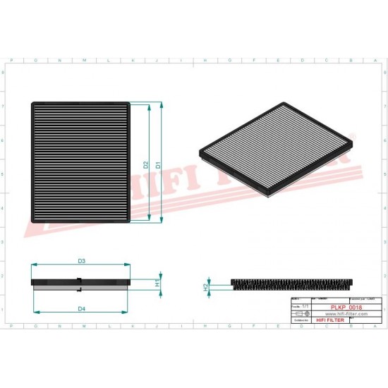 Filtru habitaclu SC60094