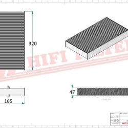 Filtru habitaclu SC90097