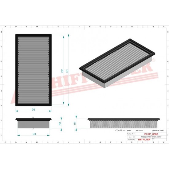 Filtru habitaclu SC90141