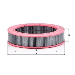 FILTRU CABINA CARBON SC90185CA