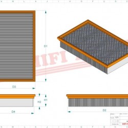 Filtru habitaclu SC90186