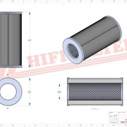 Filtru hidraulic SH52012