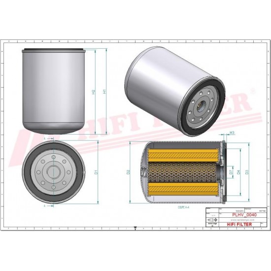 Filtru hidraulic SH56400