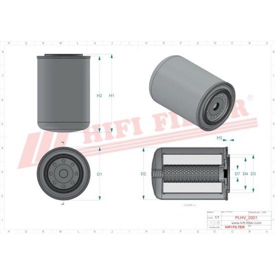 Filtru hidraulic SH56410