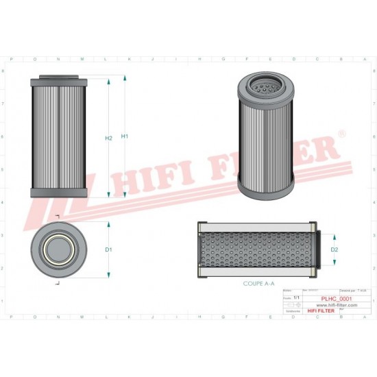 Filtru hidraulic SH57121