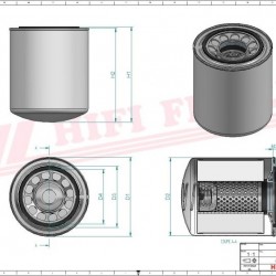 Filtru hidraulic SH59005