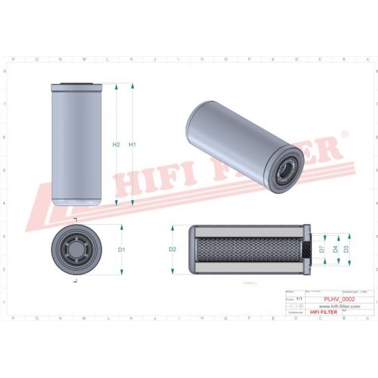 Filtru hidraulic SH60089