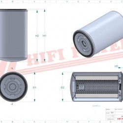 Filtru hidraulic SH62171