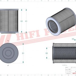 Filtru hidraulic SH63018