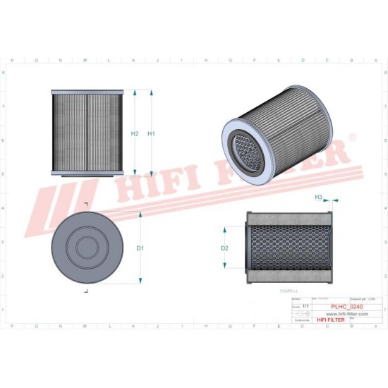 Filtru hidraulic SH63018