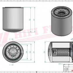Filtru hidraulic SH66124