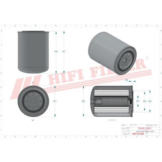 Filtru hidraulic SH66294