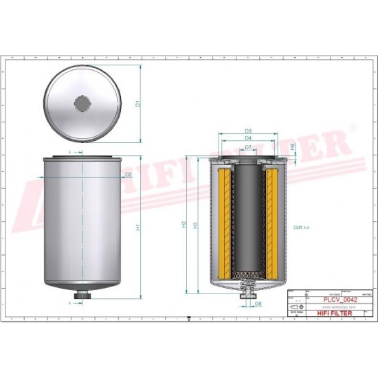 Filtru combustibil SN1251