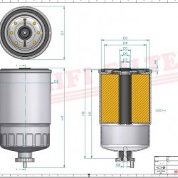Filtru combustibil SN327