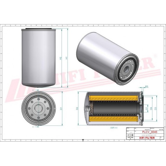 Filtru combustibil SN4036