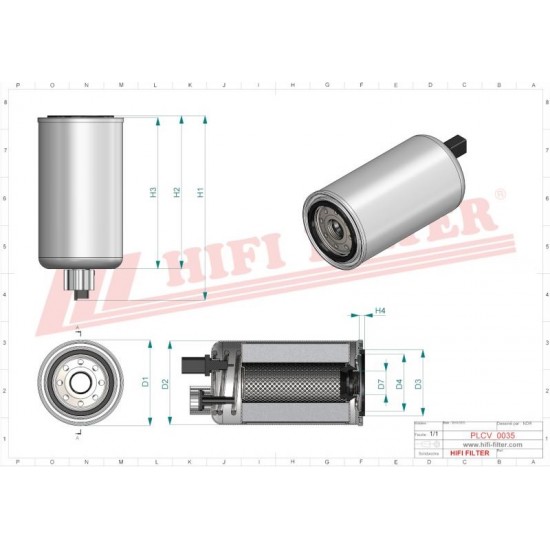 Filtru combustibil SN40602