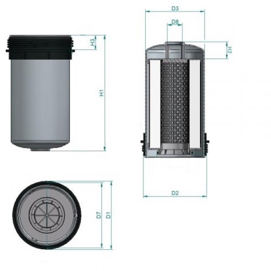Filtru combustibil SN40670