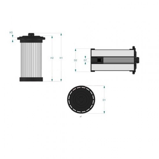 Filtru combustibil SN40859