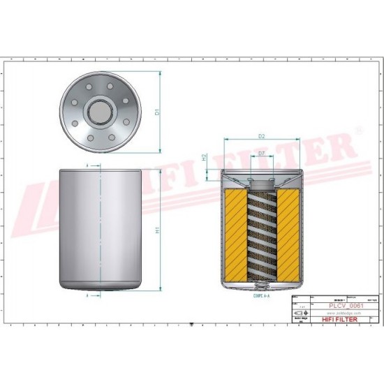 Filtru combustibil SN55023