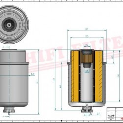 Filtru combustibil SN70209