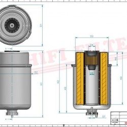 Filtru combustibil SN70273