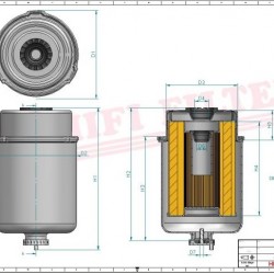Filtru combustibil SN70274