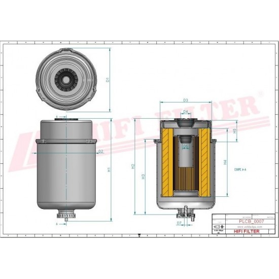 Filtru combustibil SN70274