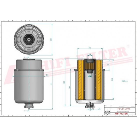 Filtru combustibil SN70311