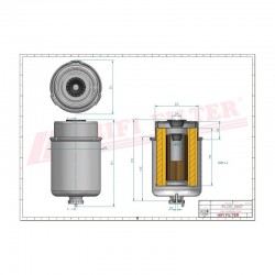 Filtru combustibil SN70320