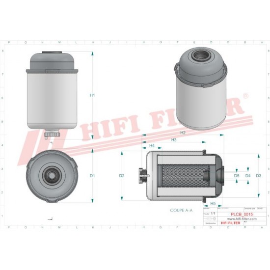 Filtru combustibil SN70479