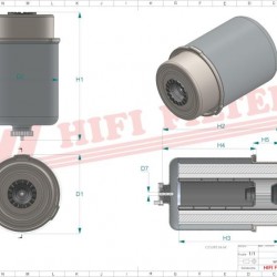 Filtru combustibil SN70576