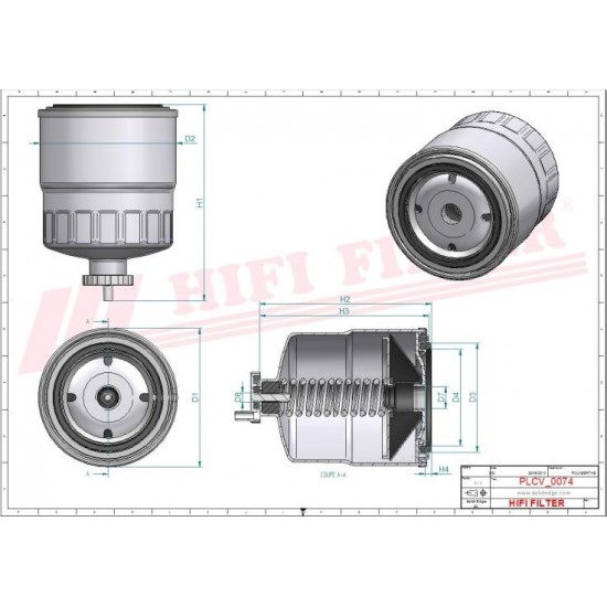 Filtru combustibil SN80001