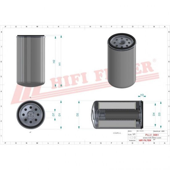 Filtru ulei SO11080