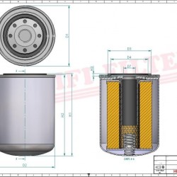 Filtru ulei SO242