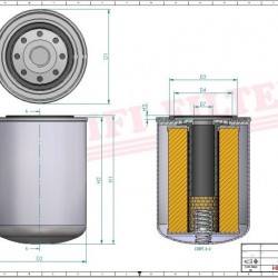 Filtru ulei SO287